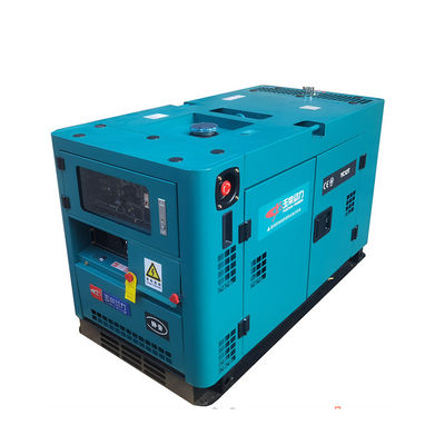 12.5kva Αθόρυβος γεννήτης ντίζελ Συγκρότημα συχνότητας 50/60HZ Μονάδα Μεγέθους 1250*650*760mm