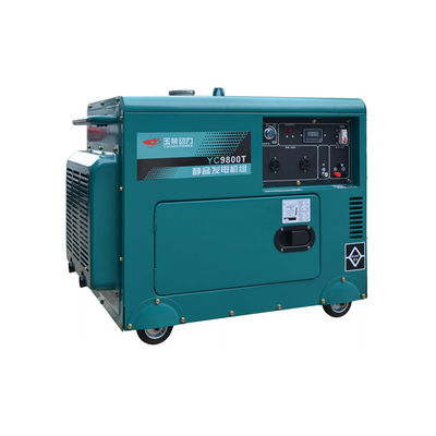 Εφοδιασμός 8.8kva Silent Canopy Diesel Generator Set με 1500/1800 ταχύτητα