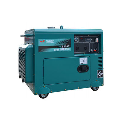 Προστασία χαμηλής πίεσης πετρελαίου 8.2Kva Marine Diesel Generator Set για συχνότητα 50HZ/60HZ