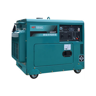 Αθόρυβος γεννήτης ντίζελ 5,6KVA με αυτόματη ρύθμιση τάσης και μακρά διάρκεια ζωής