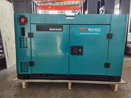 Συσκευή γεννήτριας ντίζελ 10KVA με 100% εναλλακτικό πλήρους χαλκού και ηλεκτρική εκκίνηση συνεχούς ρεύματος 24V