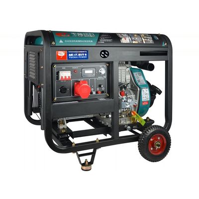 8.8Kva γεννήτρια ντίζελ με σύστημα προστασίας από βραχυκύκλωμα ονομαστική τάση 230V/400V