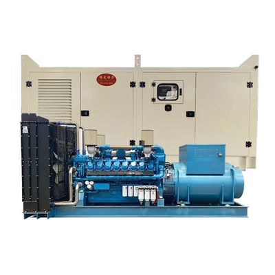 375 Kva Ταχύτητα Προσαρμόσιμη 400kw Αντίστροφος Χαλκού Yuchai Ντίζελ Γενητήρας με ATS