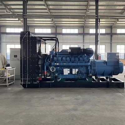 Μηχανή Yuchai 750kw γεννήτρια με SmartGen πίνακα ελέγχου και υψηλής τάσης εναλλάκτη