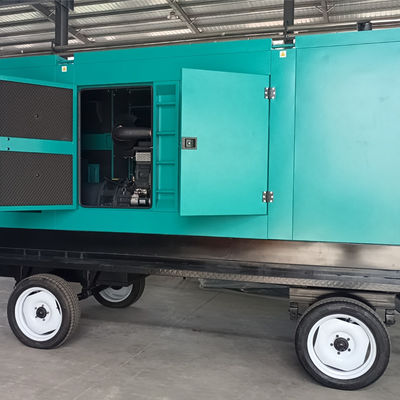 100kva 3 φάσεις γεννήτρια ισχύος σύνολο 60hz 120/240v τύπου ντίζελ ρυμουλκούμενο με απομακρυσμένη εκκίνηση και αυτόματη εκκίνηση τύπου κάλυψης