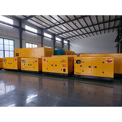 Μία φάση 220v 60hz 131kva 100kva Αθόρυβος γεννήτης ντίζελ Κίτρινος Προσαρμόσιμος